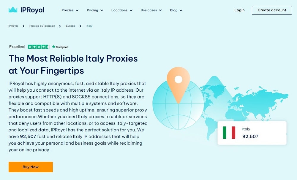 IPRoyal for Italy