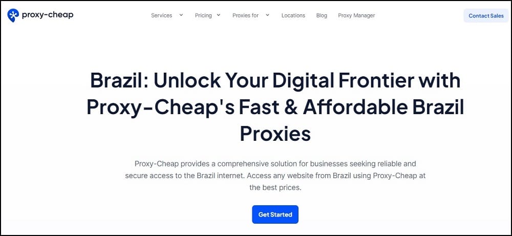 巴西代理的 Proxy-Cheap