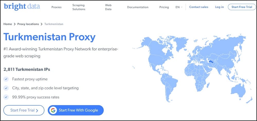 Bright Data for Turkey Proxies