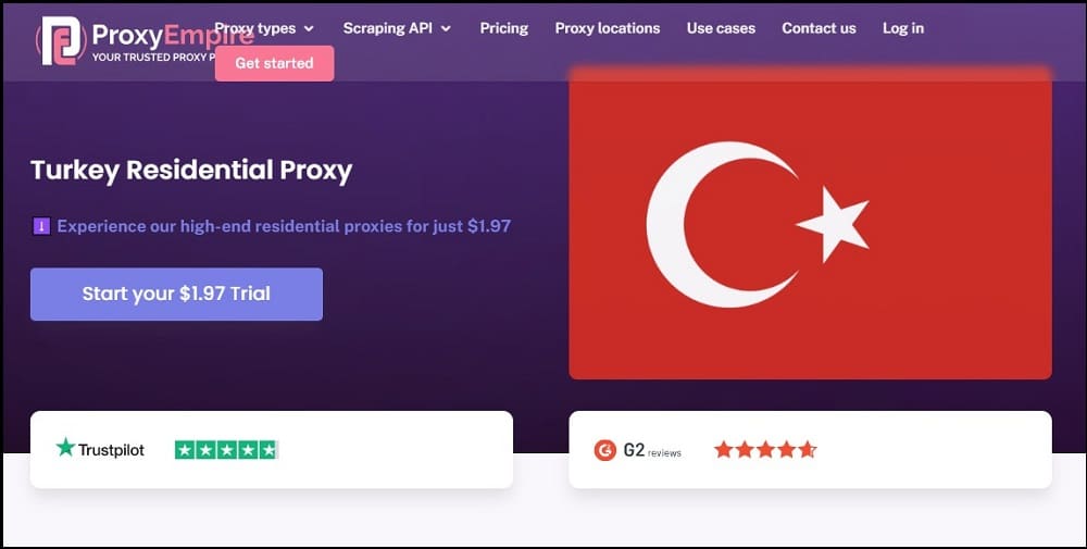 ProxyEmpire for Turkey Proxies