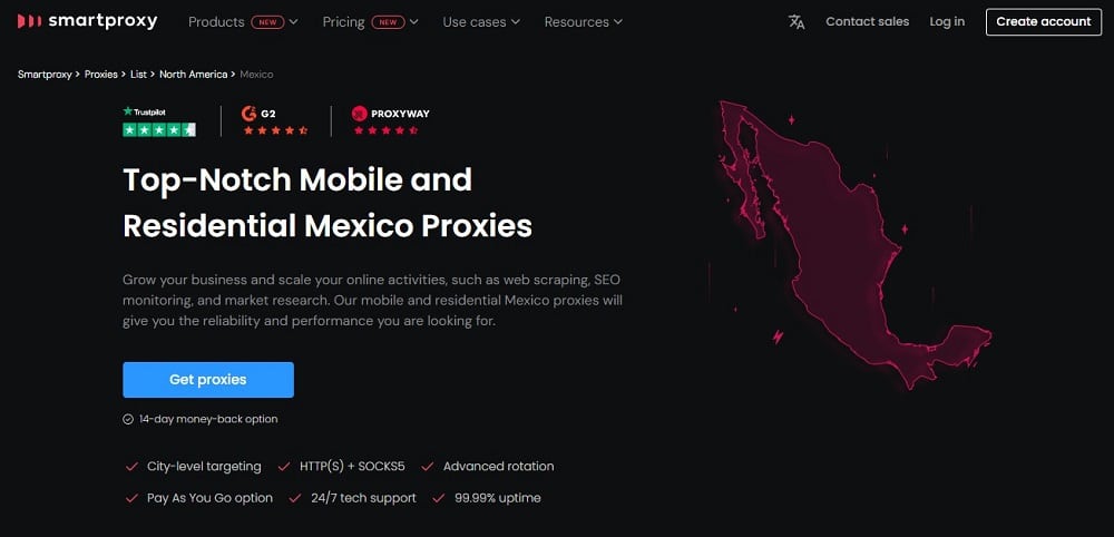 Smartproxy for Mexico Proxy