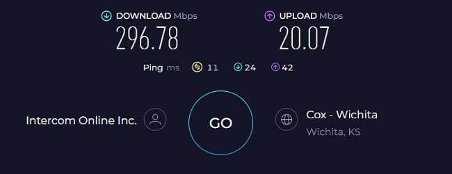 Speed and Latency Test of Marsproxies