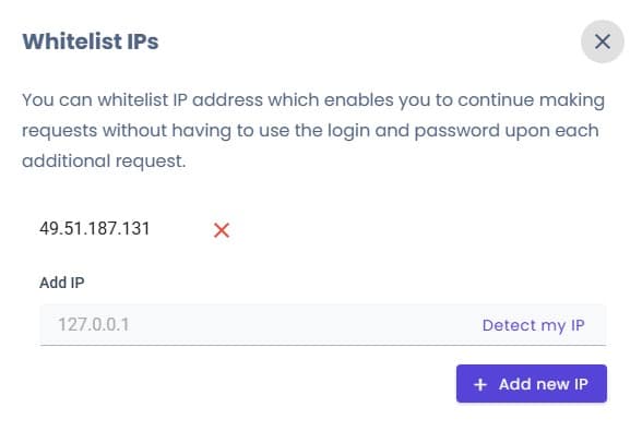 How to authenticate Dataimpulse