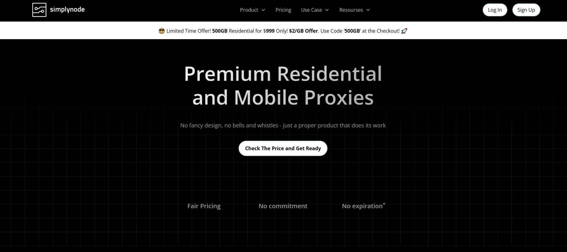 SimplyNode home page