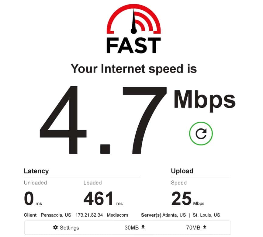 simplynode ip 10 test