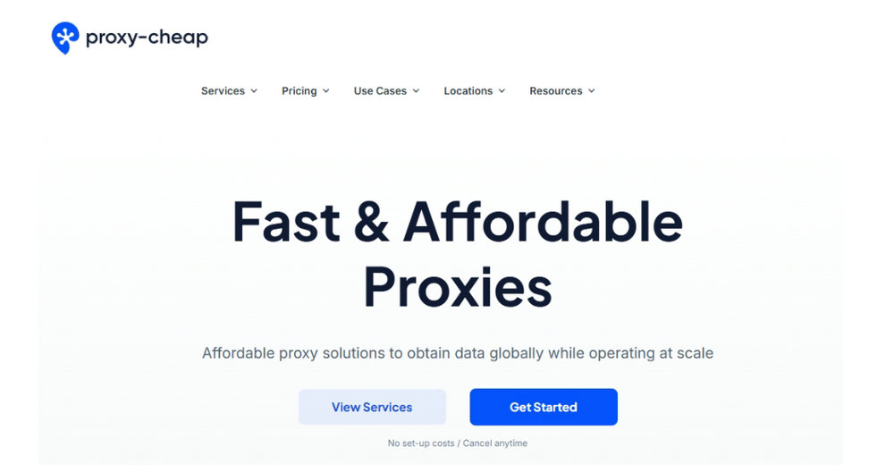 Proxy-Cheap Homepage New
